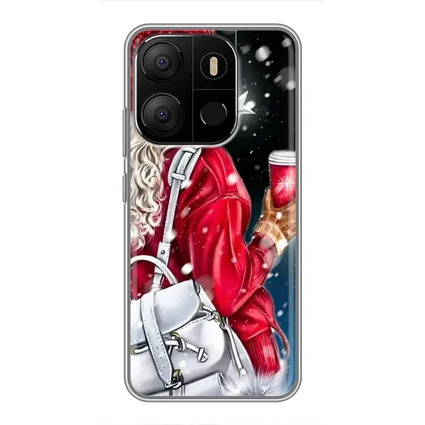 Чехол с рисунком «Зима пришла» для TECNO Pop 7 Pro Чехол с рисунком «Зима пришла» для TECNO Pop 7 Pro