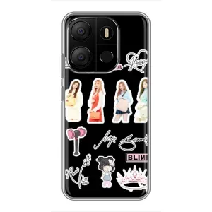 Чохли з картинкою для Tecno Pop 7 (Арт блекпінг)