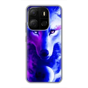 Чехол с Волком на Tecno Pop 7