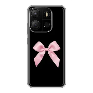 Чохол банти для Tecno Pop 7 (Бант на чорному)