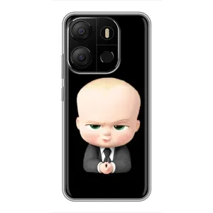 Мультяшний принт на Чохол для Техно Поп 7 (Бос)