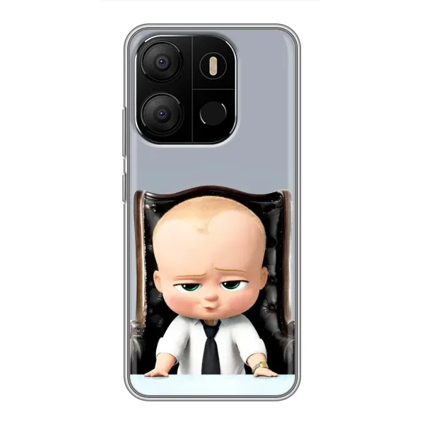 Чехол с рисунком «BOSS» для TECNO Pop 7