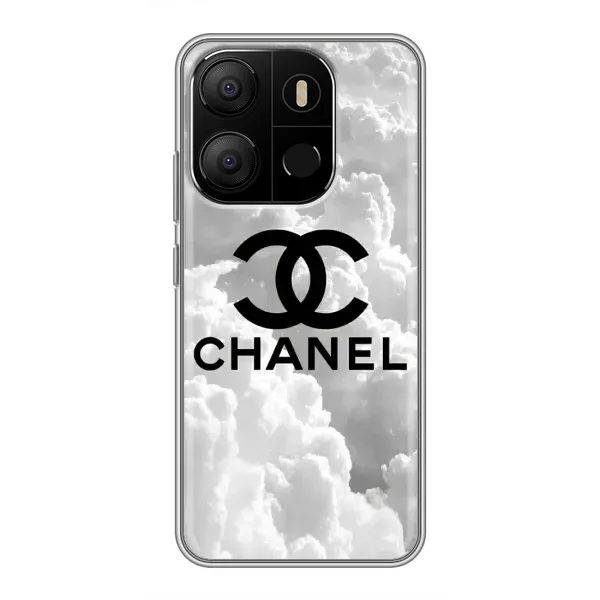 Чехол с рисунком «CHANEL» для TECNO Pop 7 Чехол с рисунком «CHANEL» для TECNO Pop 7