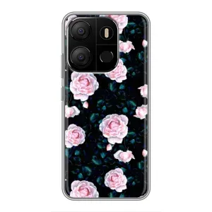 Чехлы с принтом Розочки для Tecno Pop 7