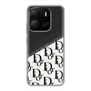 Чехол (Dior, Prada, YSL, Chanel) для Tecno Pop 7 (Диор)