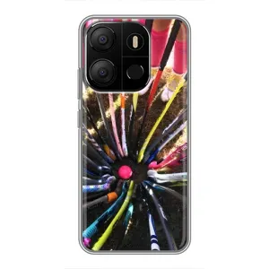 Чохли з прінтом Спортивна тематика для Tecno Pop 7 (Флорбол)