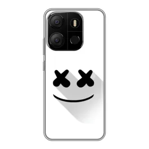 Силиконовые Чехлы (смешные стикеры) для Tecno Pop 7 (Х-Х)