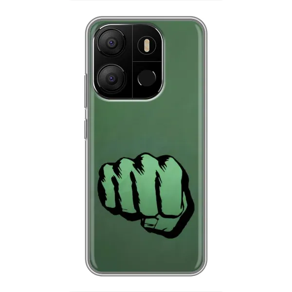 Чехол с рисунком «Халк» для TECNO Pop 7