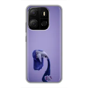 Чехол Головоломка для Tecno Pop 7 - (AlphaPrint) (Хандра)