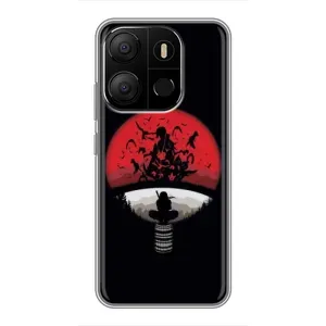 Чохли з принтом Ітачі Учіха на Tecno Pop 7 (Ітачі на чорному)