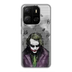 Чехлы с картинкой Джокера на Tecno Pop 7 (Joker клоун)