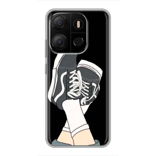 Чохол з малюнком «Кеди» для TECNO Pop 7 Чохол з малюнком «Кеди» для TECNO Pop 7