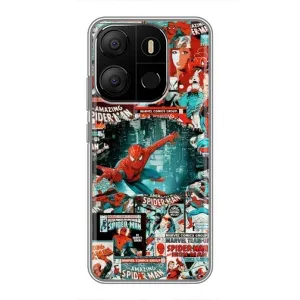 Чохол Супергерой Людина Павук на Tecno Pop 7