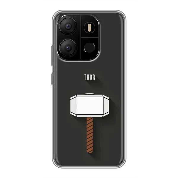 Чехол с рисунком «Молот Тора» для TECNO Pop 7