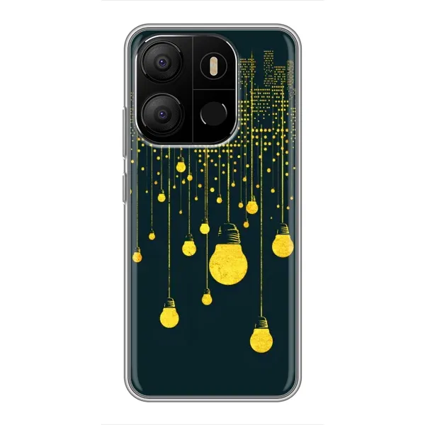 Чохол з малюнком «Нічне місто» для TECNO Pop 7 Чохол з малюнком «Нічне місто» для TECNO Pop 7