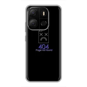Чохол з малюнком «Помилка 404» для TECNO Pop 7