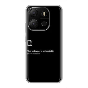 Чохол з малюнком «Помилка» для TECNO Pop 7