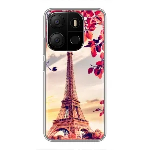 Чехол с Эйфелевой башней на Tecno Pop 7 (Paris photo)