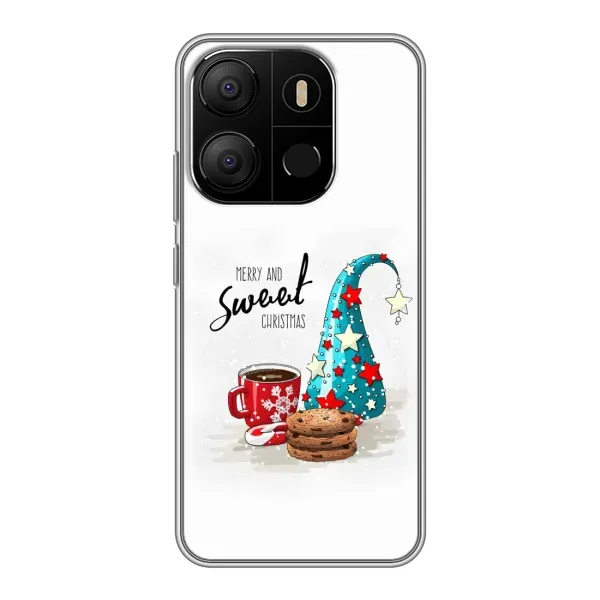 Чехол с рисунком «Рождество» для TECNO Pop 7 Чехол с рисунком «Рождество» для TECNO Pop 7