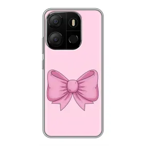 Чохол банти для Tecno Pop 7 (Рожевий бантик)