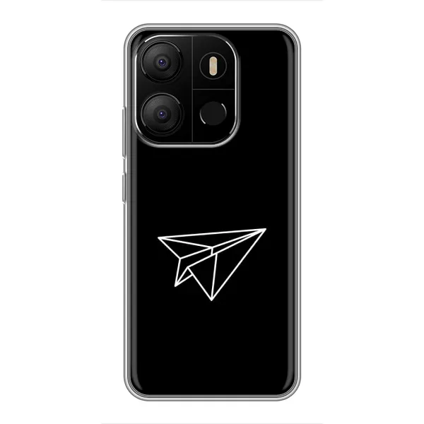 Чехол с рисунком «Самолетик» для TECNO Pop 7 Чехол с рисунком «Самолетик» для TECNO Pop 7
