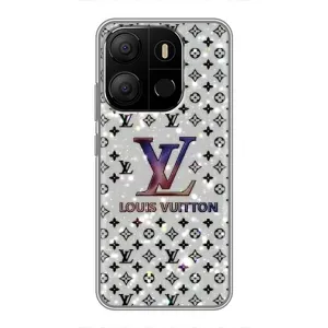 Чохол Стиль Louis Vuitton на Tecno Pop 7 (Яскравий LV)