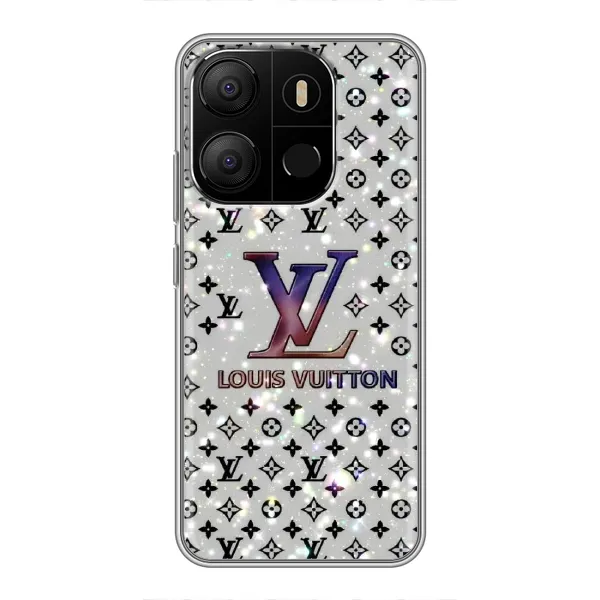 Чехол с рисунком «Яркий LV» для TECNO Pop 7 Чехол с рисунком «Яркий LV» для TECNO Pop 7