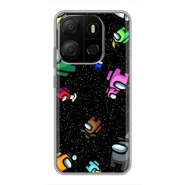 Чехол с рисунком «За бортом» для TECNO Pop 7 Чехол с рисунком «За бортом» для TECNO Pop 7
