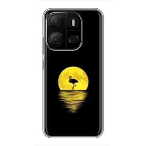 Чехол с рисунком «Желтый Закат» для TECNO Pop 7