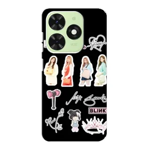 Чохли з картинкою для Tecno Pop 8 (Арт блекпінг)