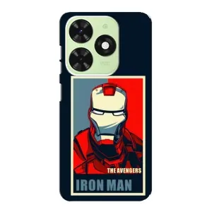Чохол Супергерой Залізна Людина на Tecno Pop 8 (Art Iron man)