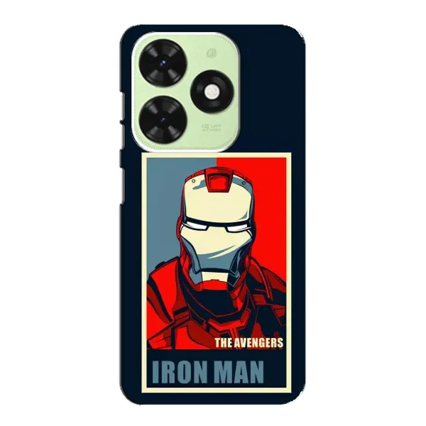 Чехол с рисунком «Art Iron man» для TECNO Pop 8 Чехол с рисунком «Art Iron man» для TECNO Pop 8