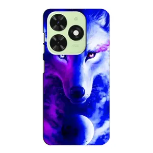 Чехол с Волком на Tecno Pop 8 (Арт-Волк)