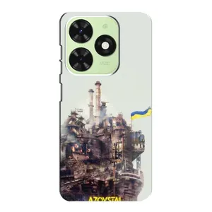 Чохли на військову тематику для Tecno Pop 8 (Азовсталь)