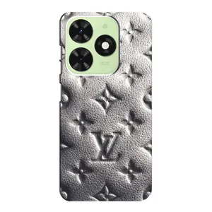 Текстурный Чехол Louis Vuitton для Техно Поп 8 (Бежевый ЛВ)