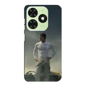 Чехол фильм Формула 1 для Tecno Pop 8 (Бред Питт)