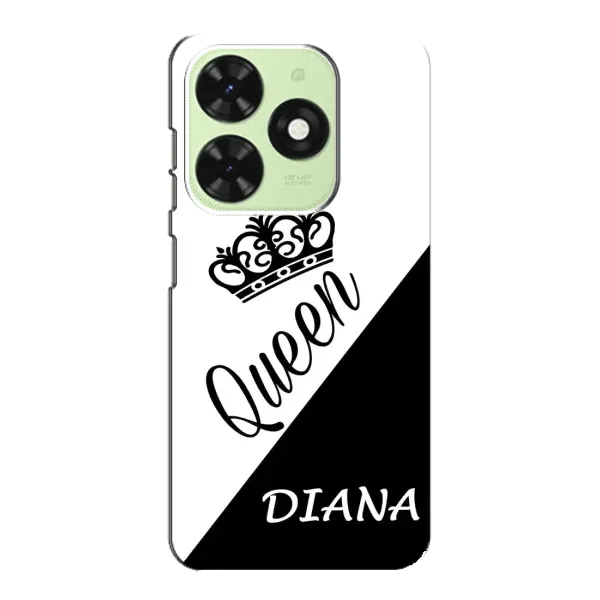 Чехол с рисунком «DIANA» для TECNO Pop 8