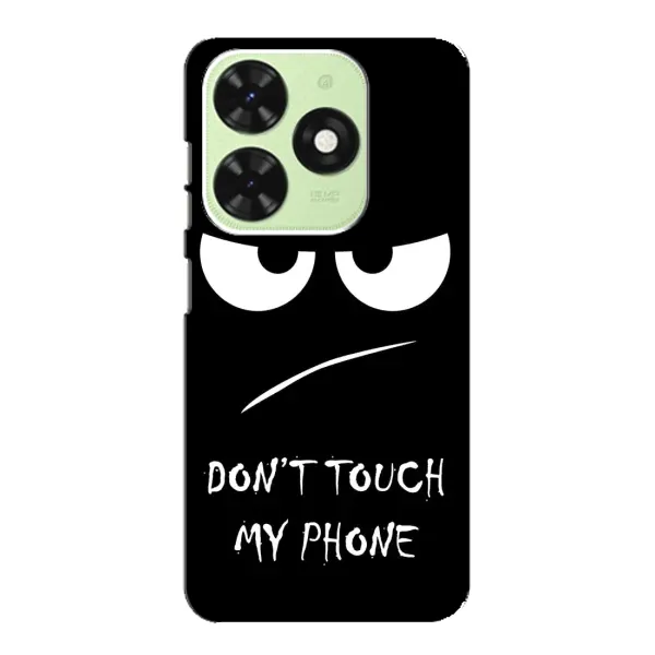 Чехол с рисунком «Dont» для TECNO Pop 8 Чехол с рисунком «Dont» для TECNO Pop 8