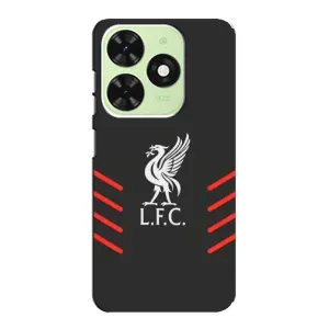 Силиконовые Чехлы принт Футбол на Tecno Pop 8 (Эмблема Liverpool)
