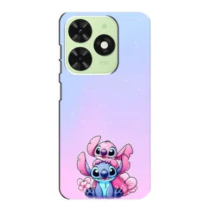 Чехол с рисунком Стич для TECNO Pop 8