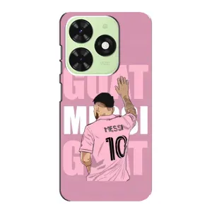 Чехлы Лео Месси в Майами на Tecno Pop 8