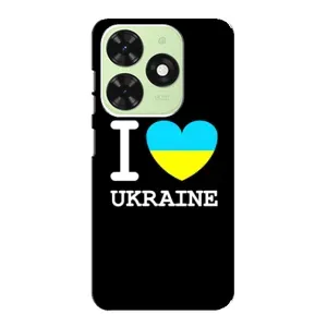 Чехол с Украинской символикой на Техно Поп 8