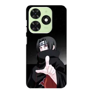 Чехлы с картинкой Итачи Учиха на Tecno Pop 8 (Итачи Знак)