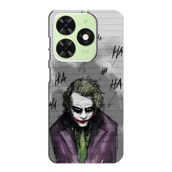 Чехол с рисунком «Joker клоун» для TECNO Pop 8 Чехол с рисунком «Joker клоун» для TECNO Pop 8