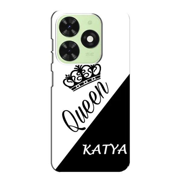 Чехол с рисунком «KATYA» для TECNO Pop 8
