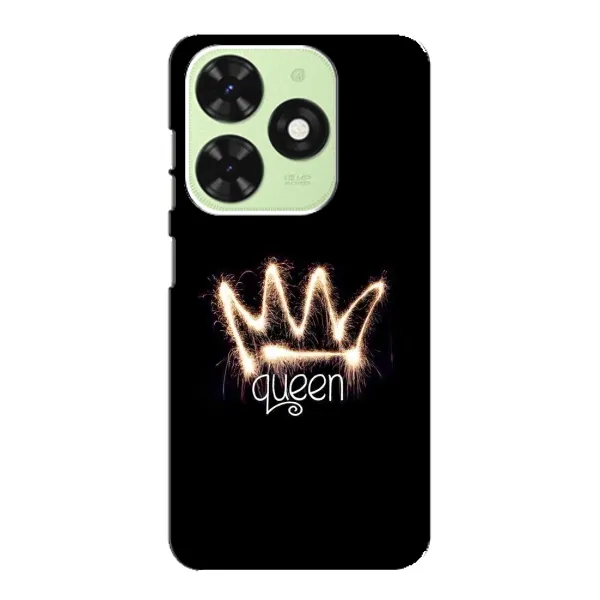 Чехол с рисунком «Корона» для TECNO Pop 8 Чехол с рисунком «Корона» для TECNO Pop 8