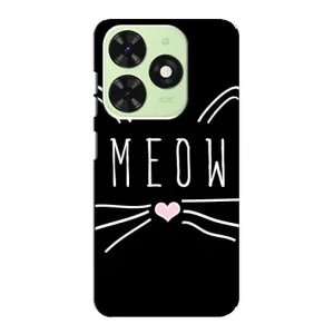 Бампер с изображением Котиков для Техно Поп 8 (КОТИК MEOW)