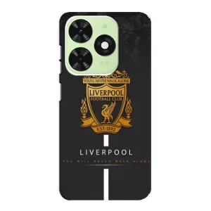 Силиконовые Чехлы принт Футбол на Tecno Pop 8 (Liverpool)