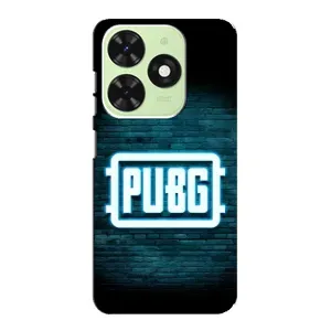 Чехол (TPU) с картинкой "Лого Пабг" на Техно Поп 8 (Лого PUBG)