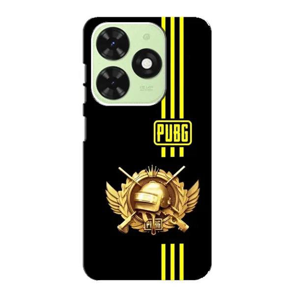 Чехол с рисунком «Лого PUPG» для TECNO Pop 8 Чехол с рисунком «Лого PUPG» для TECNO Pop 8